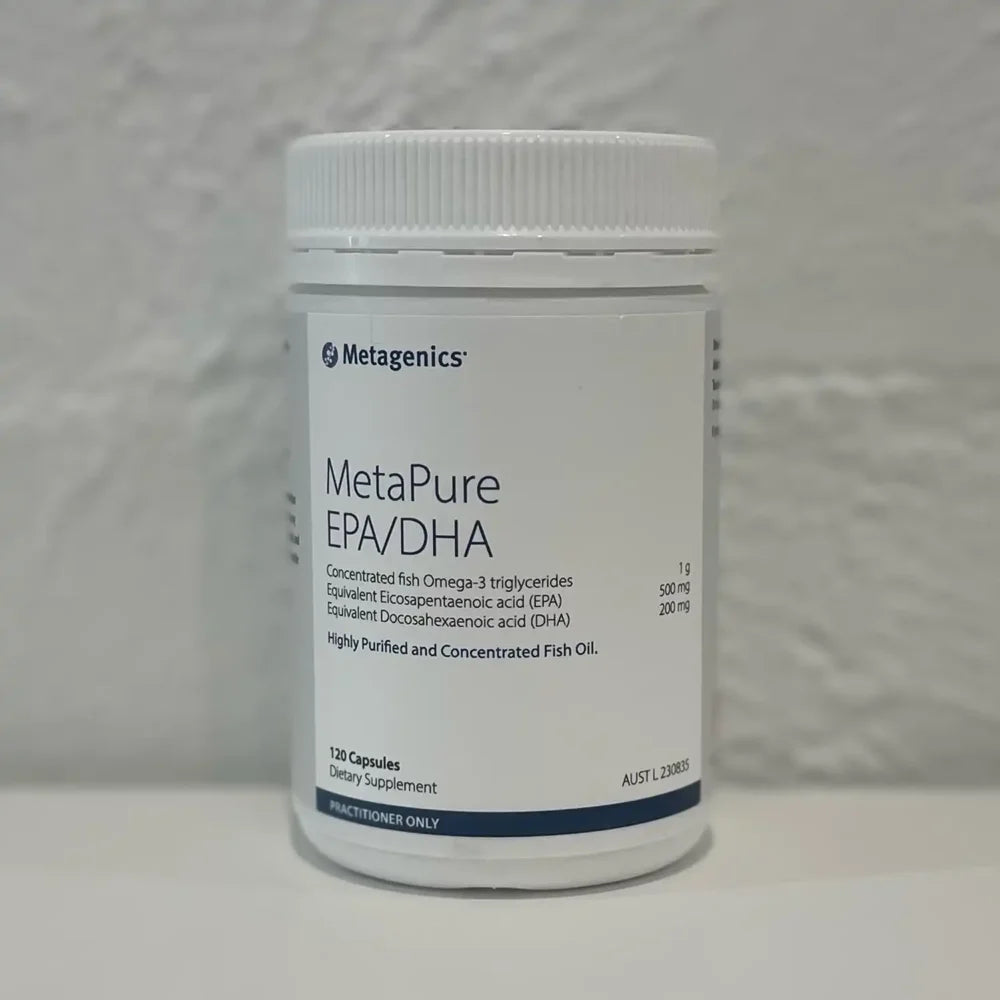 Metagenics OmegaGenics High Strength EPA/DHA Fish Oil 120 Soft Capsules
